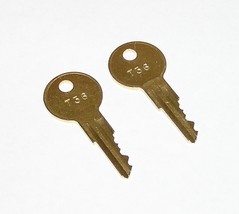 2 - T36 Replacement Keys fit Traulsen Refrigeration Equipment - $10.99