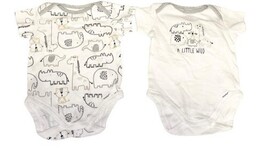 Gerber Baby Onesies Lot of 5 Size 0–3 Months Neutral NWOT Short Sleeve Cotton image 4