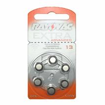 60 Rayovac Extra Mercury Free Hearing Aid Batteries Size: 13 + Battery Holder Ke - £15.01 GBP