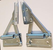 Heavy-Duty Spring-Assisted Bench Seat Hinges (Pair) - 8–12 kg (17–26 lb)... - $37.34