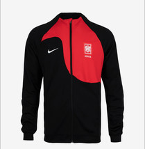 Nike Korea Academy Essential Men&#39;s Jacket Black Soccer Asian Fit NWT DH4753-010 - £93.30 GBP