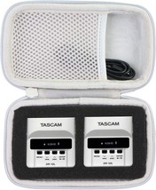 co2crea Hard Carrying Case for Tascam DR-10L DR-10LW Portable Digital Audio - £31.34 GBP