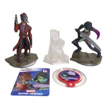 Disney Infinity 2.0 Marvel Guardians Of The Galaxy Star Lord Gamora Crys... - £9.56 GBP