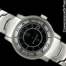Bvlgari (Bulgari) Solotempo Ladies 29mm Ss Steel Watch - Mint With Warranty - £936.12 GBP