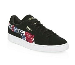 Puma Suede Hyper Embelished Black Womens Shoe Size 8 Sneakers - £39.15 GBP