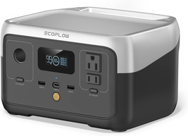 Portable Power Station RIVER 2, 256Wh Lifepo4 Battery/ 1 Hour Fast Charging, 2 u - £322.64 GBP