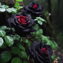 BELLFARM Santiago Black Red Rose Shrub Perennial Flowers 20 Seeds - £8.81 GBP