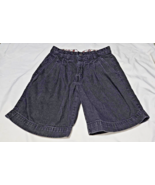 LEVI&#39;S Levis Shorts Silver Tab Mens Pleated 31 Light Wash Blue Denim Vin... - $18.37