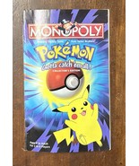 Pokemon Monopoly 1999 Collectors Edition Replacement Game Instructions Only - $6.45 CAD