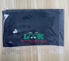 Look But Don&#39;t Touch Embroidered Microfiber Towel - £4.59 GBP