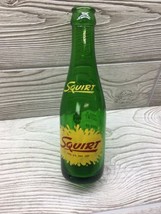 Vintage 1953 Squirt Soda 7oz Soda Pop Green Glass Duraglas Bottle - Empt... - $6.92