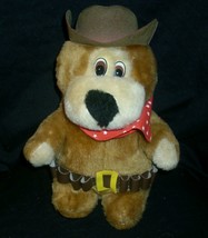 9&quot; Vintage 1989 Giftco Puppy Dog Stuffed Animal Plush Toy Cowboy Hat Gun Holster - £11.20 GBP