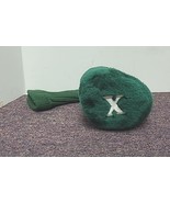 Green Headcover Plush Sock For Oversized Club X Mark Knit Sock 16&quot; Acryl... - $10.44