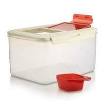 Biokips Extra Large Food Containers, 20Lb Food Storage Bins With Lids &amp; Scooper, - £36.44 GBP