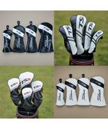 Golf Club Driver Fairway Wood Hybrid Head Cover Titleist TSi White Black... - $48.90+
