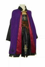 Halloween Princess Anna Frozen II Deluxe Costume Size 3T-4T Pretend Play Cosplay - £24.88 GBP