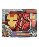 Avengers Iron Man Costume for Boys Size 4-6 New Muscle Shirt and Mask - £14.70 GBP
