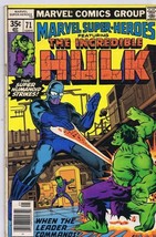 Marvel Super Heroes #78 ORIGINAL Vintage 1978 Incredible Hulk - £7.83 GBP