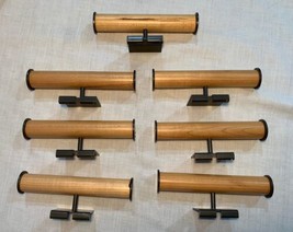 8 Bracelet Bar Fixtures - Wood 6&quot; Commercial Jewelry Hardware Fixture - £34.40 GBP