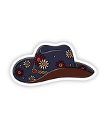 Navy Blue Cowgirl Hat Sticker - €3,41 EUR