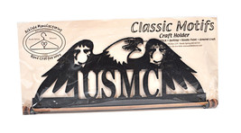 An item in the Crafts category: Classic Motifs US Marine Corps 12 Inch Fabric Holder With Dowel