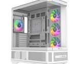 Thermaltake View 370 TG ARGB Mid Tower; 1x360mm &amp; 1x120 ARGB PWM Fans In... - $129.25