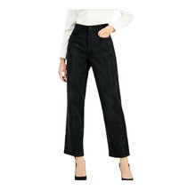 INC Women 8/29 Deep Black High Rise Embellished Straight Leg Denim Jeans... - $53.89