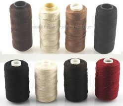 1 Spool Hair Extension Sewing/Braid/Weaving Decor Thread 5 Color/Size Op... - €2,09 EUR+