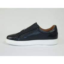 Men's Shoes GENIO Turkey Casual Dress Leather Braided 120198805 Dark Blue image 4