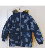 Member s Mark Hooded Puffer Jacket Blue Camo Boys  Sz 4T NWT - $21.29