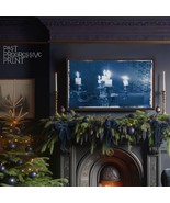 Cyanotype Blue Christmas TV art | Samsung Frame TV art pack | Whimsigoth decor W - $1.50