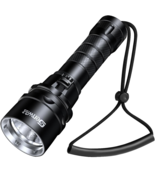 Scuba Diving Flashlight Dive Torch 2000 Lumen Waterproof Professional Fl... - €33,05 EUR
