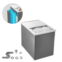 VEVOR Drop in Ice Chest Stainless Steel 18x12x15in 28.6qt Sliding Lid fo... - $159.90