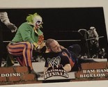 Doink Vs Bam Bam Bigelo Trading Card WWE Ultimate Rivals 2008 #73 - £1.54 GBP