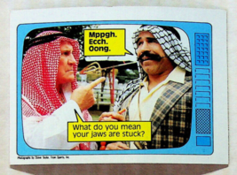1985 Topps WWF Superstars Speak Wrestling Card #63 - Sheik/Blassie - Near Mint - £5.36 GBP