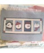 Craft Warehouse Quilt Panel Kit: The Many Face of Winter Brand New Ship ... - $285.59 MXN