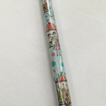 Gift wrap wrapping paper blue with cute window shopping graphics NOS - $365.07 MXN