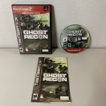 Tom Clancys Ghost Recon PS2 Game PlayStation 2 Tested CIB Manual Ships Today - £0.97 GBP