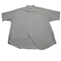 Wrangler Shirt Mens XL Green Check Cowboy Western Casual Plaid Dress Button Up - £14.62 GBP