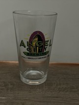 Vintage ANGEL CITY Brewing Co ~ Downtown, Los Angeles, CALIFORNIA Pint G... - £20.22 GBP