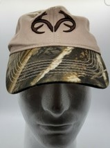 REALTREE Mens Tan/Camo Adjustable Hat Cap - £7.81 GBP