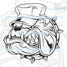 The Devil Dog SVG dxf png clipart vector cricut cut cutting cnc - $3.60