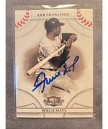 Willie Mays Hand Signed Baseball Rookie Card Autograph San Francisco Gia... - $61.74 CAD