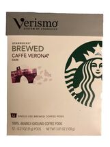 Starbucks Verismo Verona Pods — DISCONTINUED — 12 Pods - $13.99