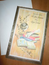Vtg Pleasant Thoughts Congratulations As you Graduate From High School U... - £4.74 GBP