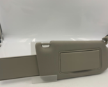 2009-2013 Infiniti G35 Passenger Sun Visor Gray Illuminated OEM F01B01024 - $53.99