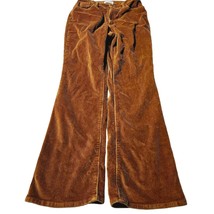 Universal Thread Womens Corduroy Pants Burnt Orange Size 8/29R Cotton Blend - £11.36 GBP