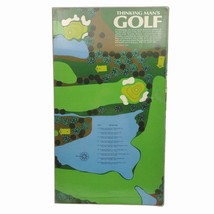 Vintage Thinking Man&#39;s Golf Board Game 1966 3M Complete - £19.77 GBP