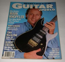 Dire Straits Guitar World Magazine Vintage 1987 Mark Knopfler Whitesnake - £19.53 GBP