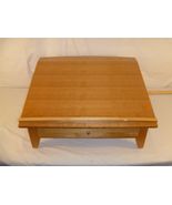 LOCAL PICKUP Mini Writing Desk W/one pull out drawer angled 26 x 23.5 x ... - $33.86 CAD